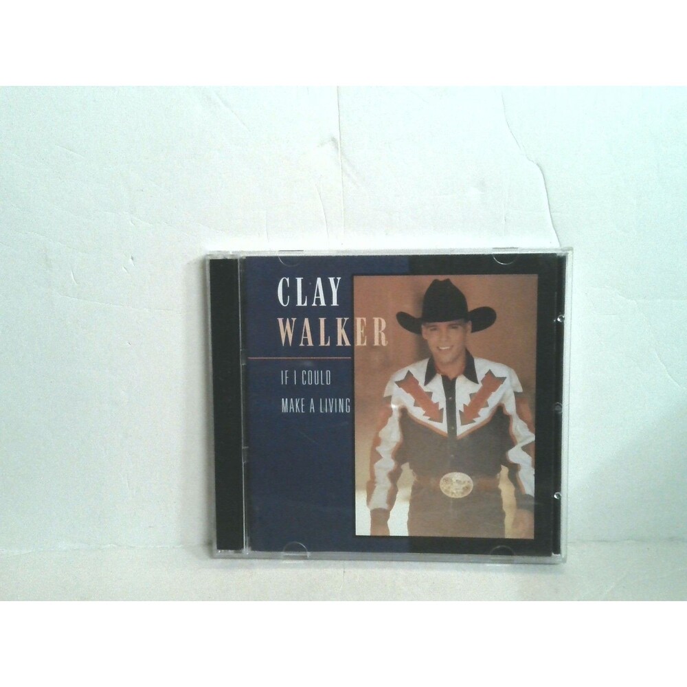 Clay Walker If I Could Make A Living/Self Titled CD 2 Disc Set 1994 Giant Record